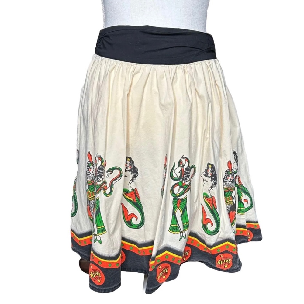Sourpuss • Sideshow Swing A-Line Flare Skirt